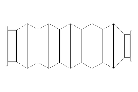 Soffietto L=100-320 d=28 D=39