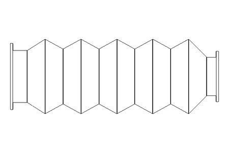 Soffietto L=100-320 d=28 D=39