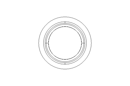 Sealing ring for needle roller bearing G