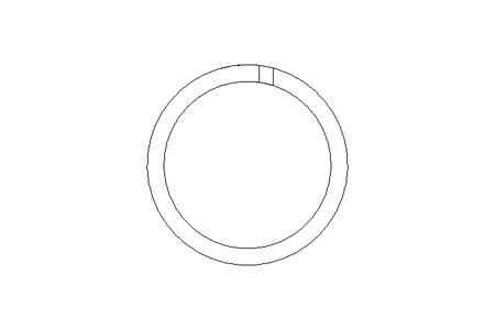 Guide ring GR 25x30x5.6 PTFE