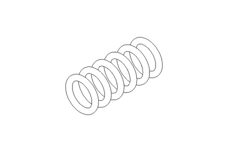 Ressort à pression D1=10 D2=7,2 L=21,1