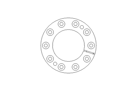 Clamping element D77 d60 4015Nm