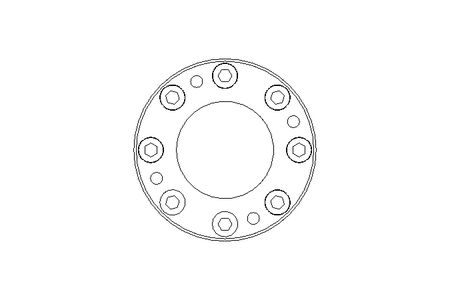 Clamping element D53 d40 1287Nm