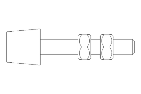 Schraube M 8x68