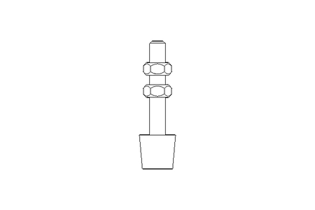 Schraube M 8x68