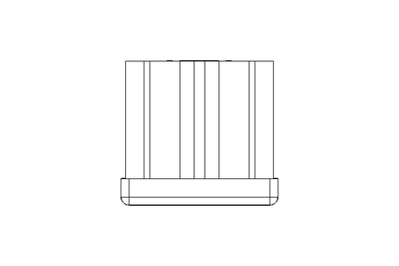 Gewindezapfen M16 für 4kt.-Rohr D60