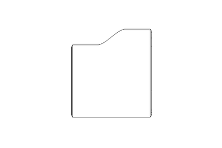 Reduzierung exzentrisch DN125/100 1.0345