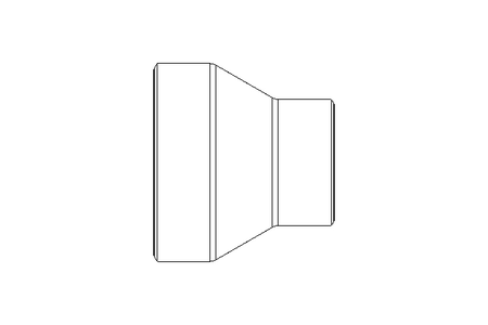 REDUCER K DN125/80 1.0345