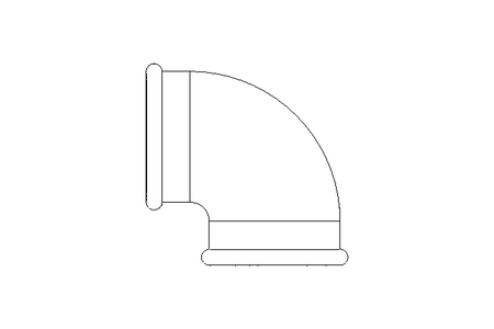 Winkel A1 3/4"-TG/ZN DIN EN 10242