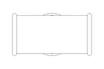 T-Stück B1 1/2" TG-Zn DIN EN 10242