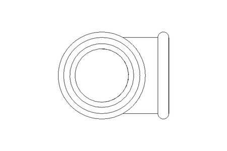 T-Stück B1 1 1/2" TG DIN EN 10242