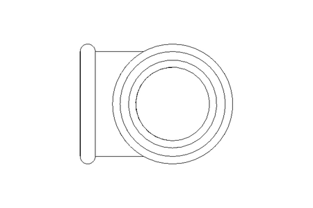 T-Stück B1 1 1/2" TG DIN EN 10242