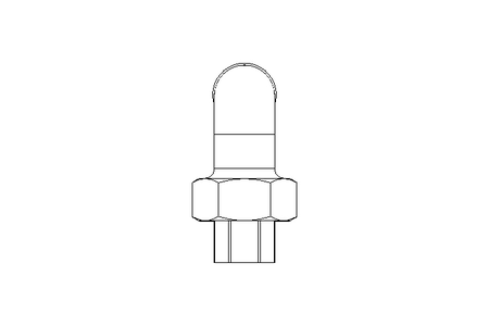 Threaded connector UA11 Rp1/2" GJM-Zn-Zn