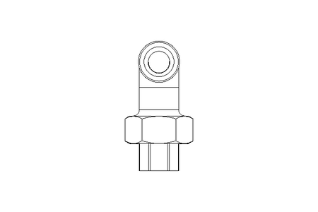 Threaded connector UA11 Rp1/2" GJM-Zn-Zn