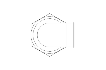 Threaded connector UA11 Rp1/2" GJM-Zn-Zn