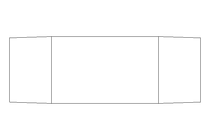 NIPLE    1/2"x 60 mm DIN 2982