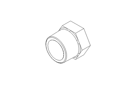 Reduzierstück 1x1/2" 1.4571 DIN 2990