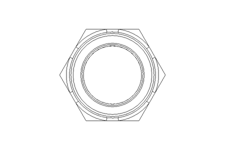 Reduzierstück 1x1/2" 1.4571 DIN 2990