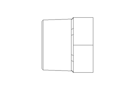 Reduzierstück 1x1/2" 1.4571 DIN 2990