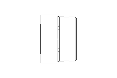 Reduzierstück 1x3/4" 1.4571 DIN 2990