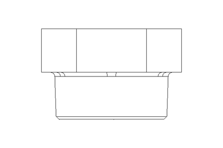 Reduzierstück 1x3/4" 1.4571 DIN 2990