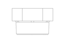 Reduzierstück 1x3/4" 1.4571 DIN 2990