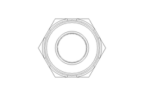 Reducing fitting 1/2x1/4 4436 DIN 2990