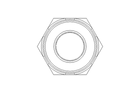 Reducing fitting 1/2x1/4 4436 DIN 2990