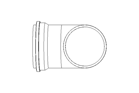 Bogen 87 Grad NW100 HTB 10505