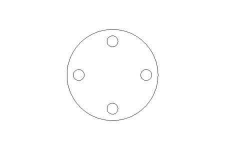 FLANGE DN25 PN40 1.0460 DIN EN 1092-1