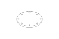 Flange DN200 PN10 A2 DIN EN 1092-1