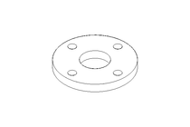 Flansch B 50x60,3 A4 DIN 2576