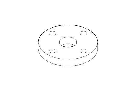 FLANGE  DN25 PN40 A2 DIN EN 1092-1