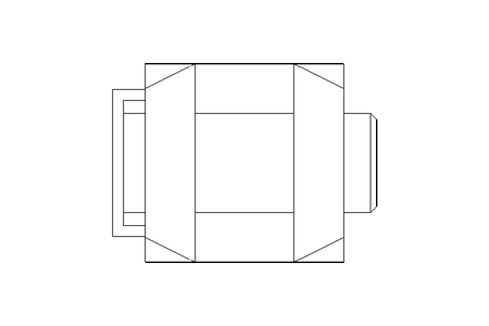 Rod clevis M 6