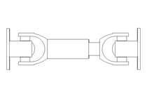 Albero articolato D=65 L1=210 L2=240