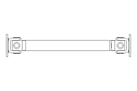 Gelenkwelle D=100 L1=560 L2=770