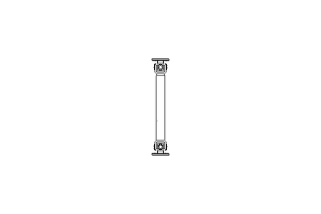 Universal joint shaft D=100 L1=560 L2=