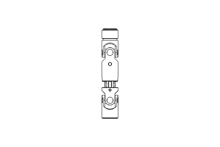 Cardan D=25 L1=130 L2=150