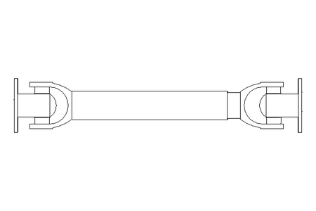 CARDA.SHAFT LL58   L= 310/ 390