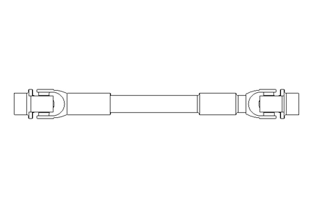 Albero articolato D=32 L1=430 L2=490