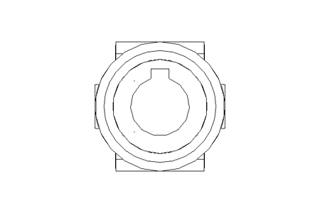 Universal joint shaft D=32 L1=450 L2=510