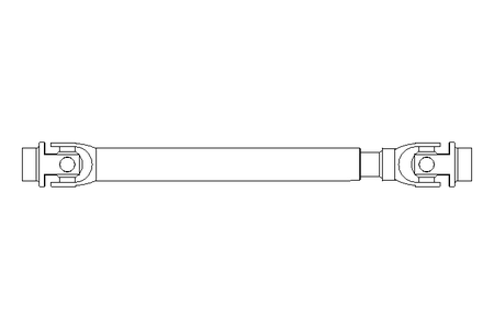 Albero articolato D=32 L1=450 L2=510