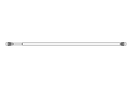 Universal joint shaft D=32 L1=1700 L2=