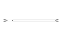 Universal joint shaft D=32 L1=1250 L2=