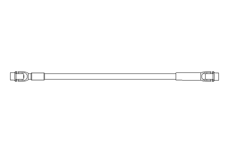 Gelenkwelle D=40 L1=930 L2=1030