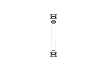 Universal joint shaft D=90 L1=535 L2=780