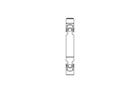 Albero articolato D=25 L1=180 L2=210