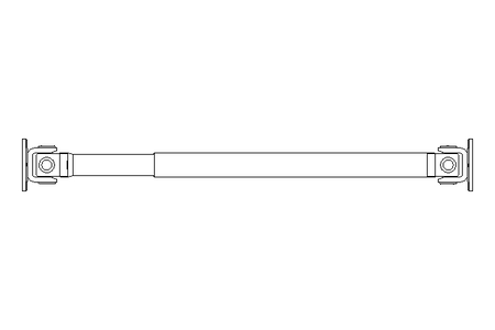 Gelenkwelle E100/6 L= 870/1220