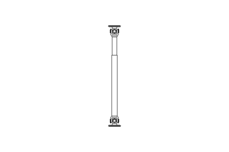 Gelenkwelle E100/6 L= 870/1220