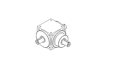 Kegelradgetriebe K156 D0 I= 1:1